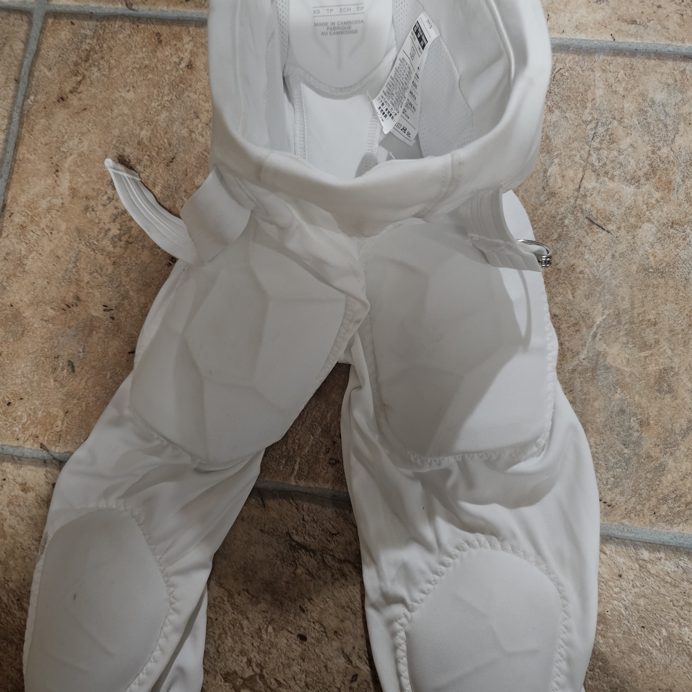 White Padded Protective Gear